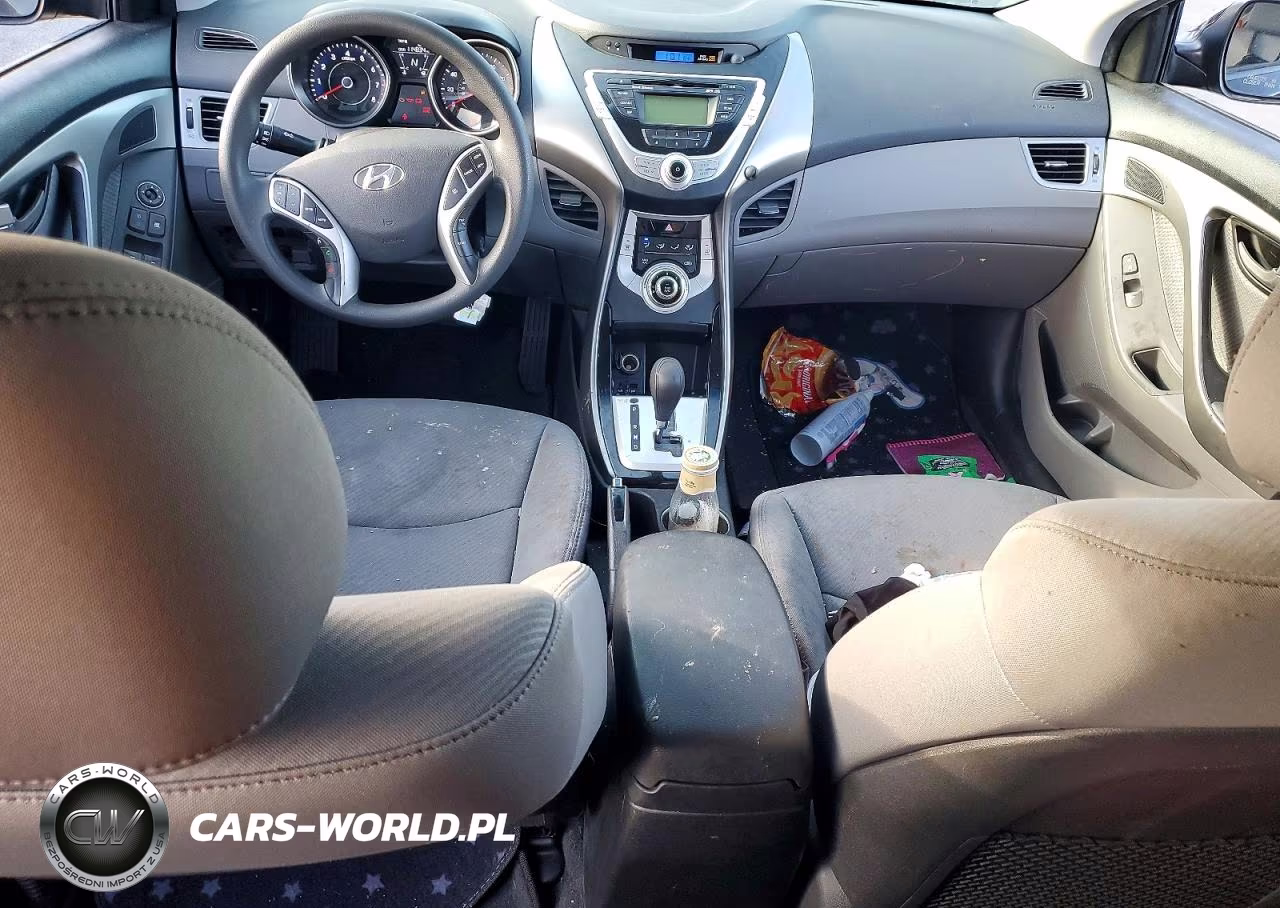2011 Hyundai Elantra Gls VIN:5NPDH4AEXBH043195 - 8