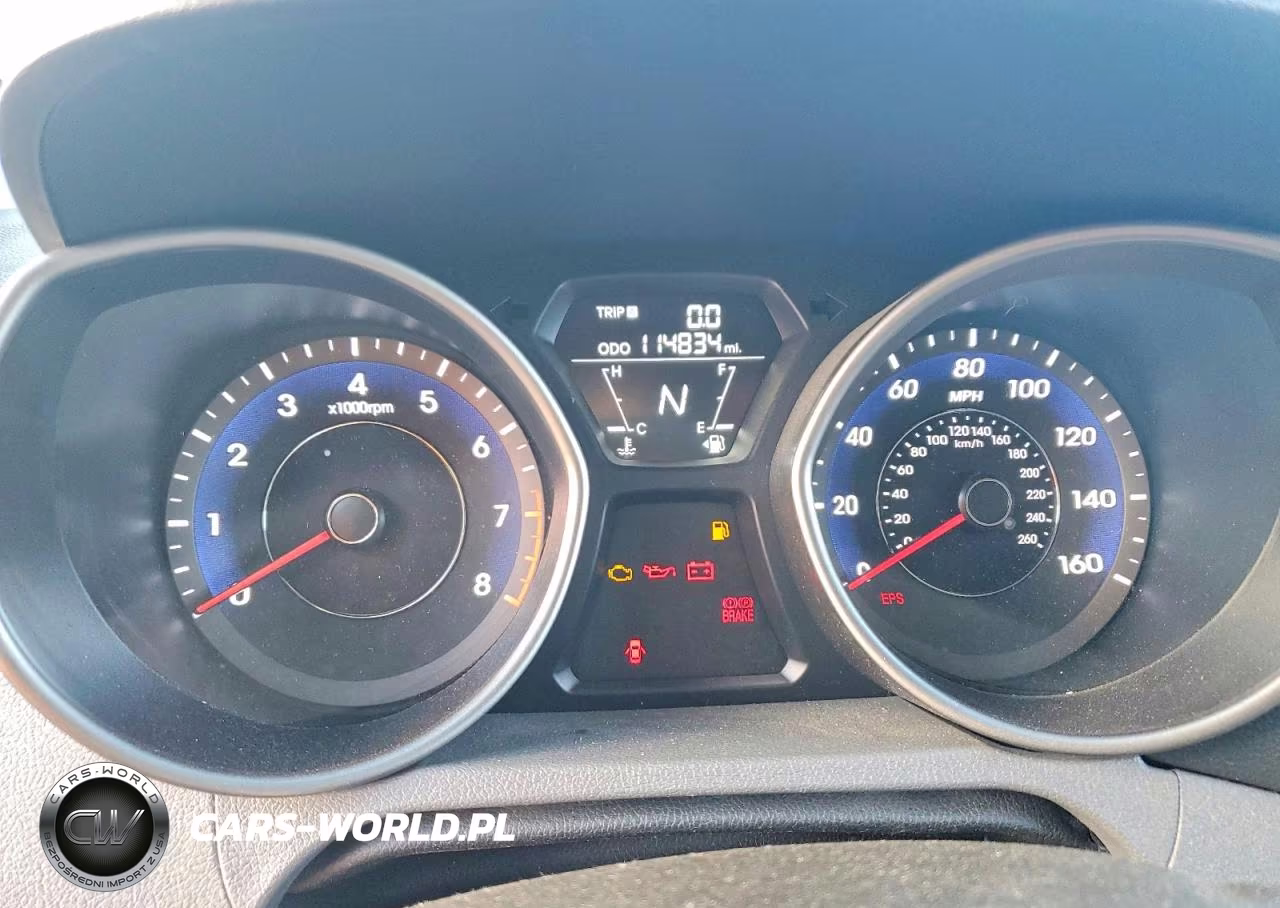 2011 Hyundai Elantra Gls VIN:5NPDH4AEXBH043195 - 9