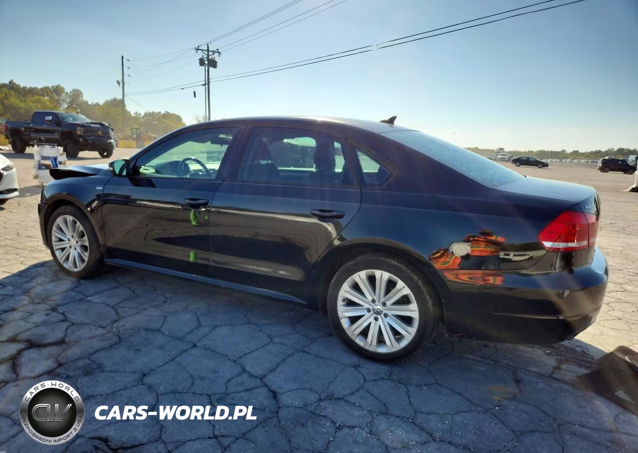 2015 Volkswagen Passat S VIN:1VWAT7A38FC010793 - 2