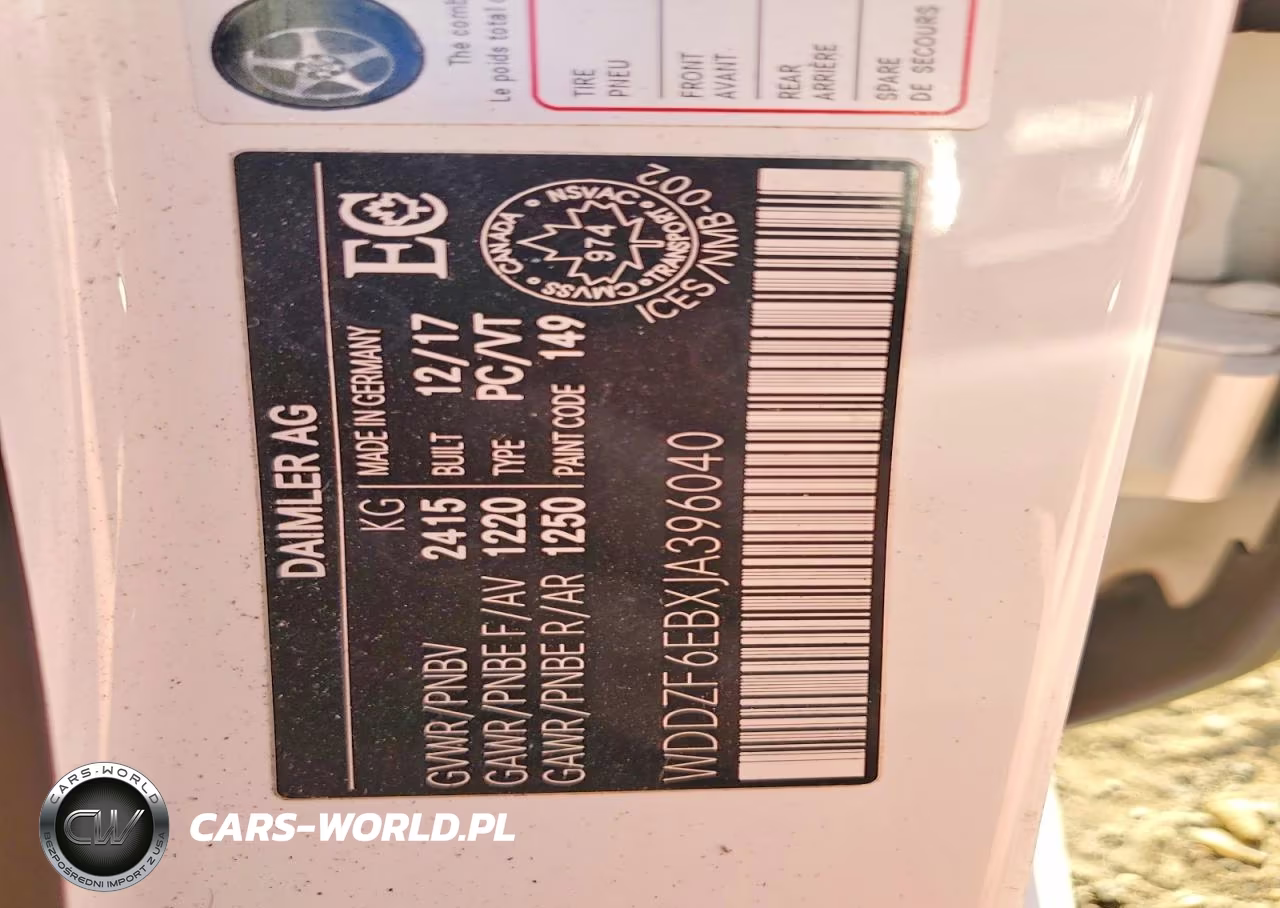 2018 Mercedes-Benz E 43 4Matic Amg VIN:WDDZF6EBXJA396040 - 12