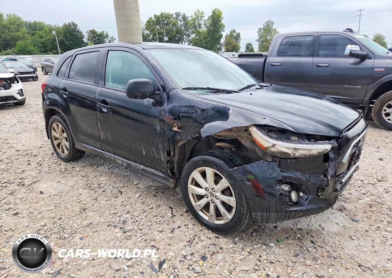 2015 Mitsubishi Outlander Sport Es VIN:4A4AR3AU5FE059370 - 4