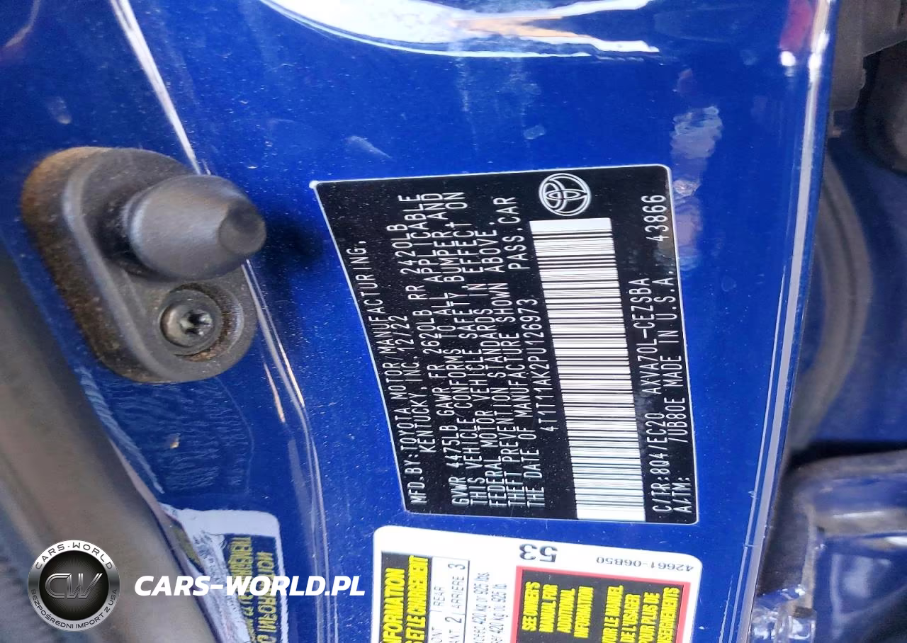 2023 Toyota Camry Se Nightshade VIN:4T1T11AK2PU126973 - 12