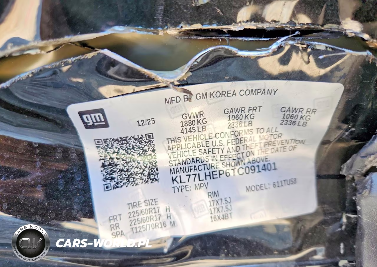 2026 Chevrolet Trax 1Lt VIN:KL77LHEP6TC091401 - 13