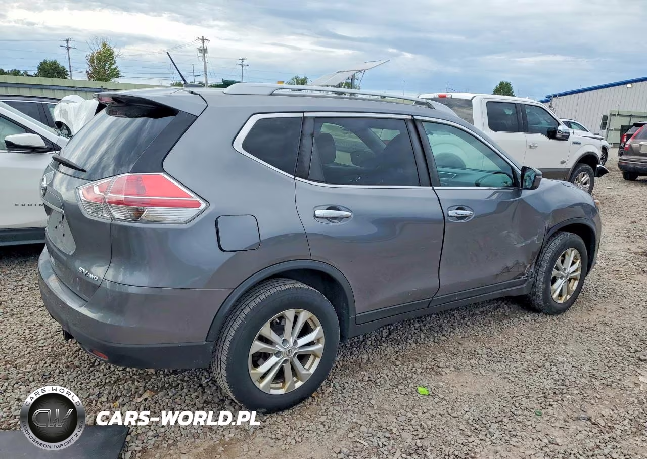 2016 Nissan Rogue Sv VIN:5N1AT2MV9GC773311 - 3