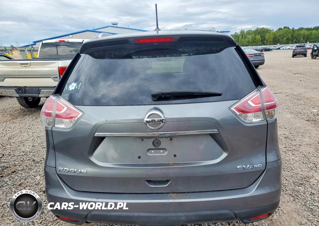 2016 Nissan Rogue Sv VIN:5N1AT2MV9GC773311 - 6