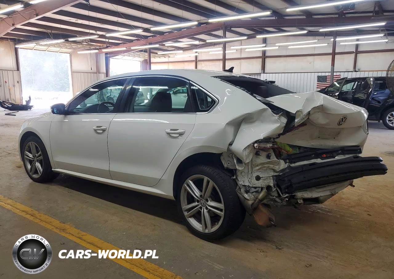 2014 Volkswagen Passat Se VIN:1VWBP7A33EC021305 - 2