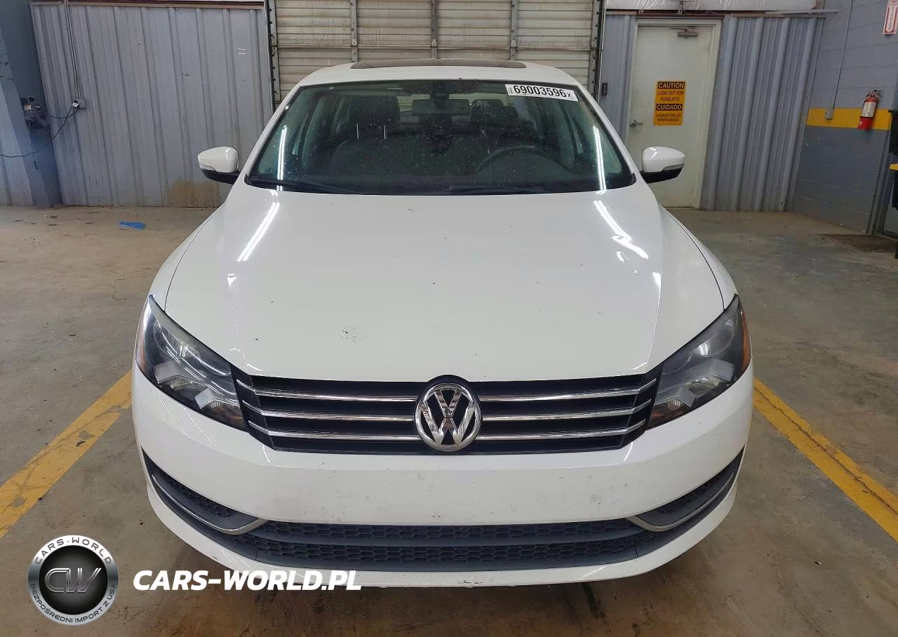 2014 Volkswagen Passat Se VIN:1VWBP7A33EC021305 - 5