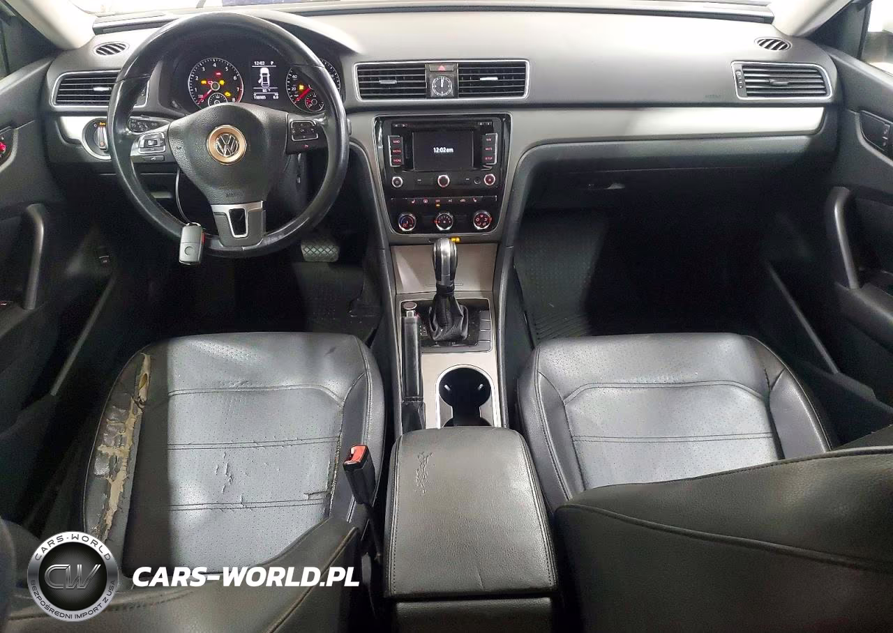 2014 Volkswagen Passat Se VIN:1VWBP7A33EC021305 - 8