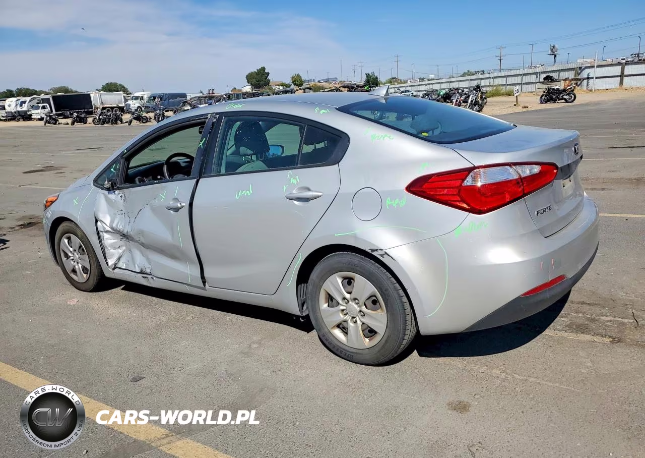 2016 Kia Forte Lx VIN:KNAFK4A67G5449409 - 2