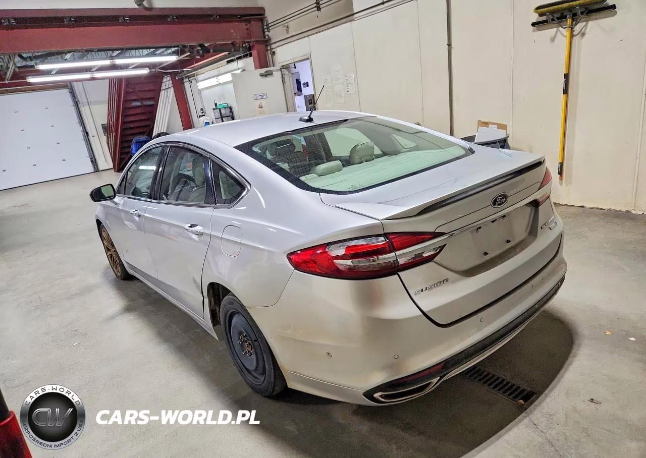 2018 Ford Fusion Titanium-Platinum VIN:3FA6P0D90JR111539 - 2
