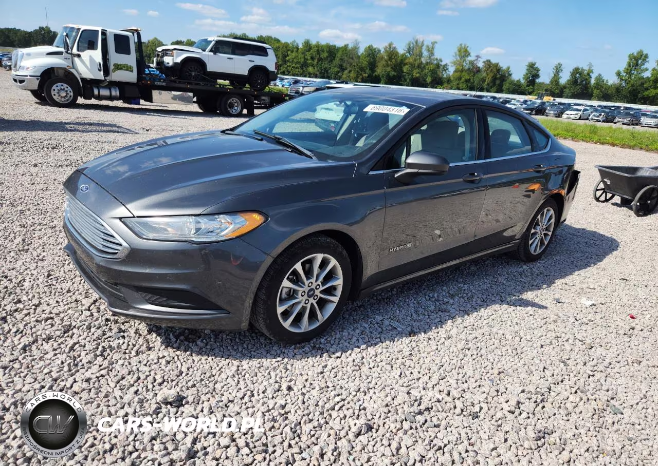 2017 Ford Fusion Se Hybrid VIN:3FA6P0LU7HR297161 - 1