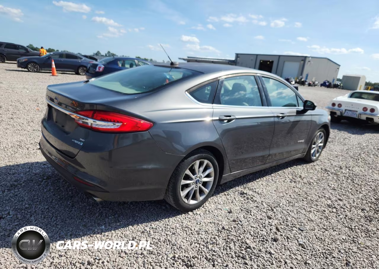 2017 Ford Fusion Se Hybrid VIN:3FA6P0LU7HR297161 - 3