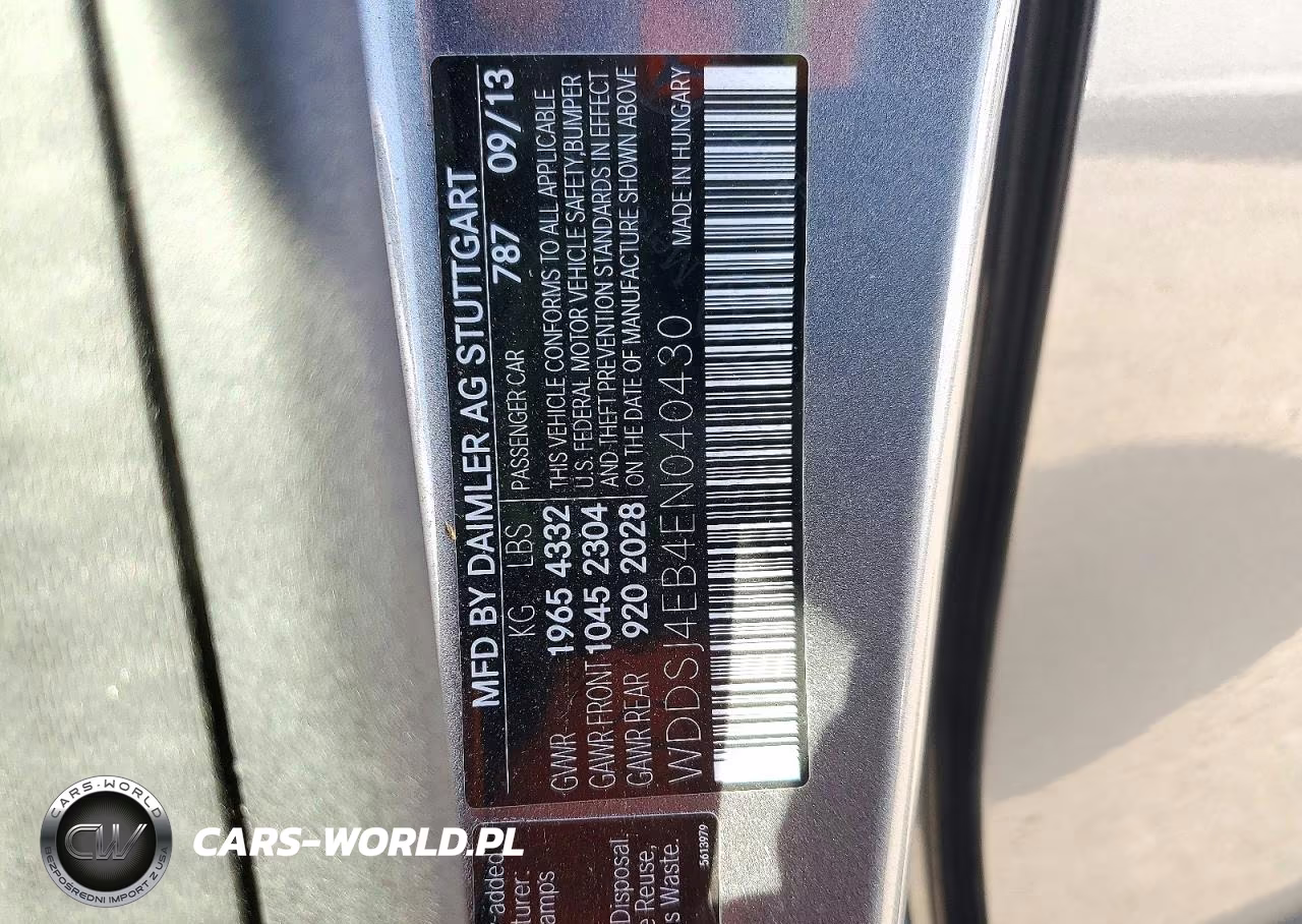 2014 Mercedes-Benz Cla 250 VIN:WDDSJ4EB4EN040430 - 12