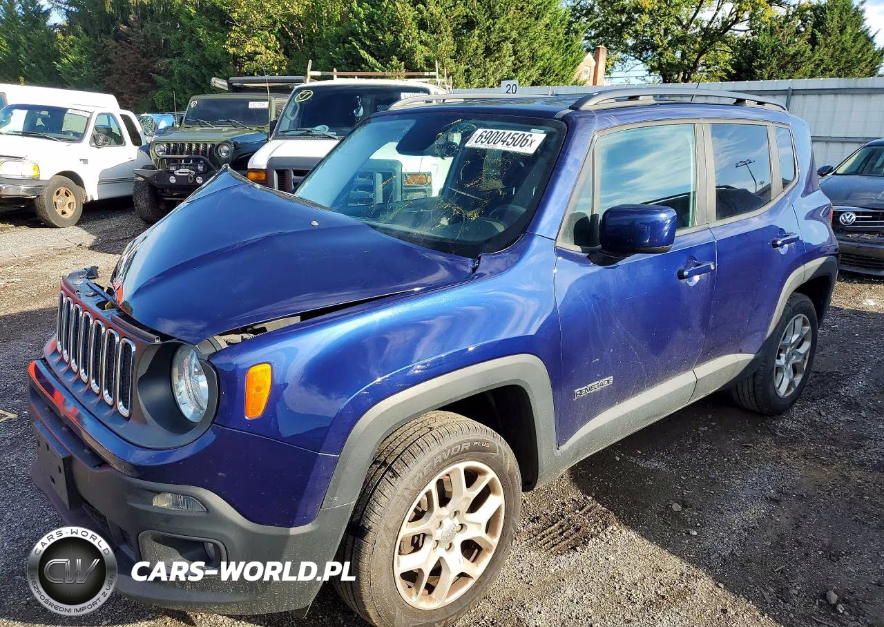 2017 Jeep Renegade Latitude VIN:ZACCJBBB4HPF70562 - 1