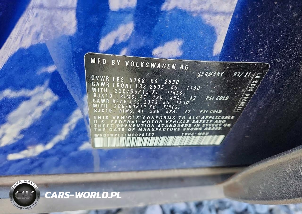 2021 Volkswagen Id.4 Pro S VIN:WVGTMPE21MP028757 - 13
