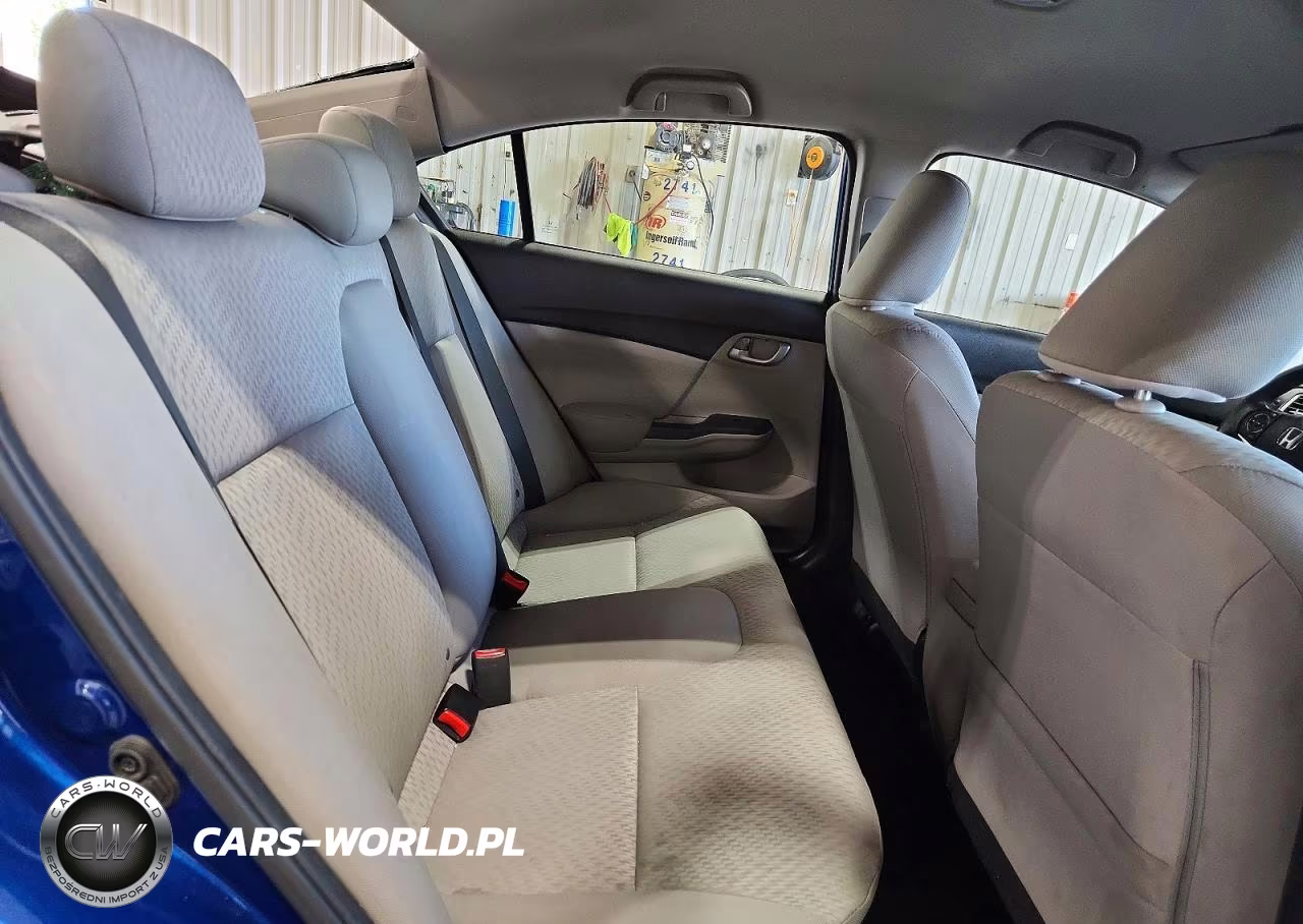 2015 Honda Civic Lx VIN:19XFB2F54FE276863 - 10