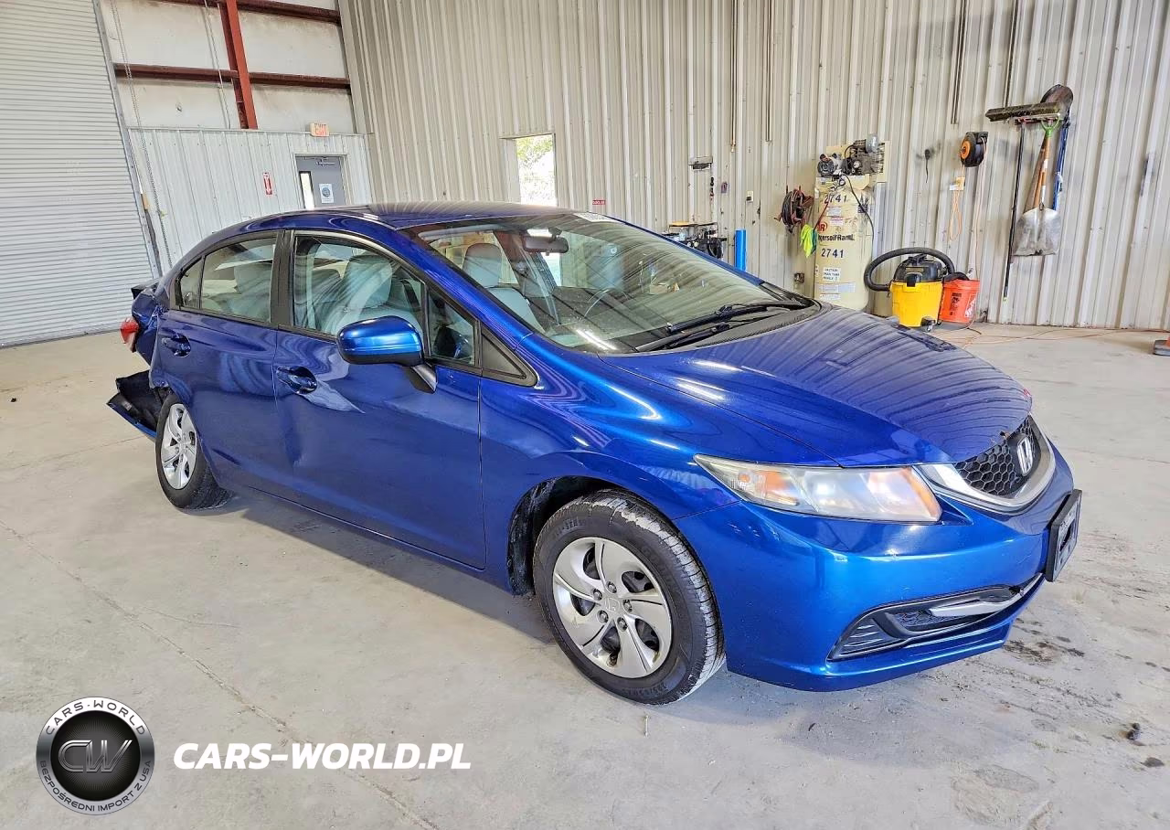 2015 Honda Civic Lx VIN:19XFB2F54FE276863 - 4