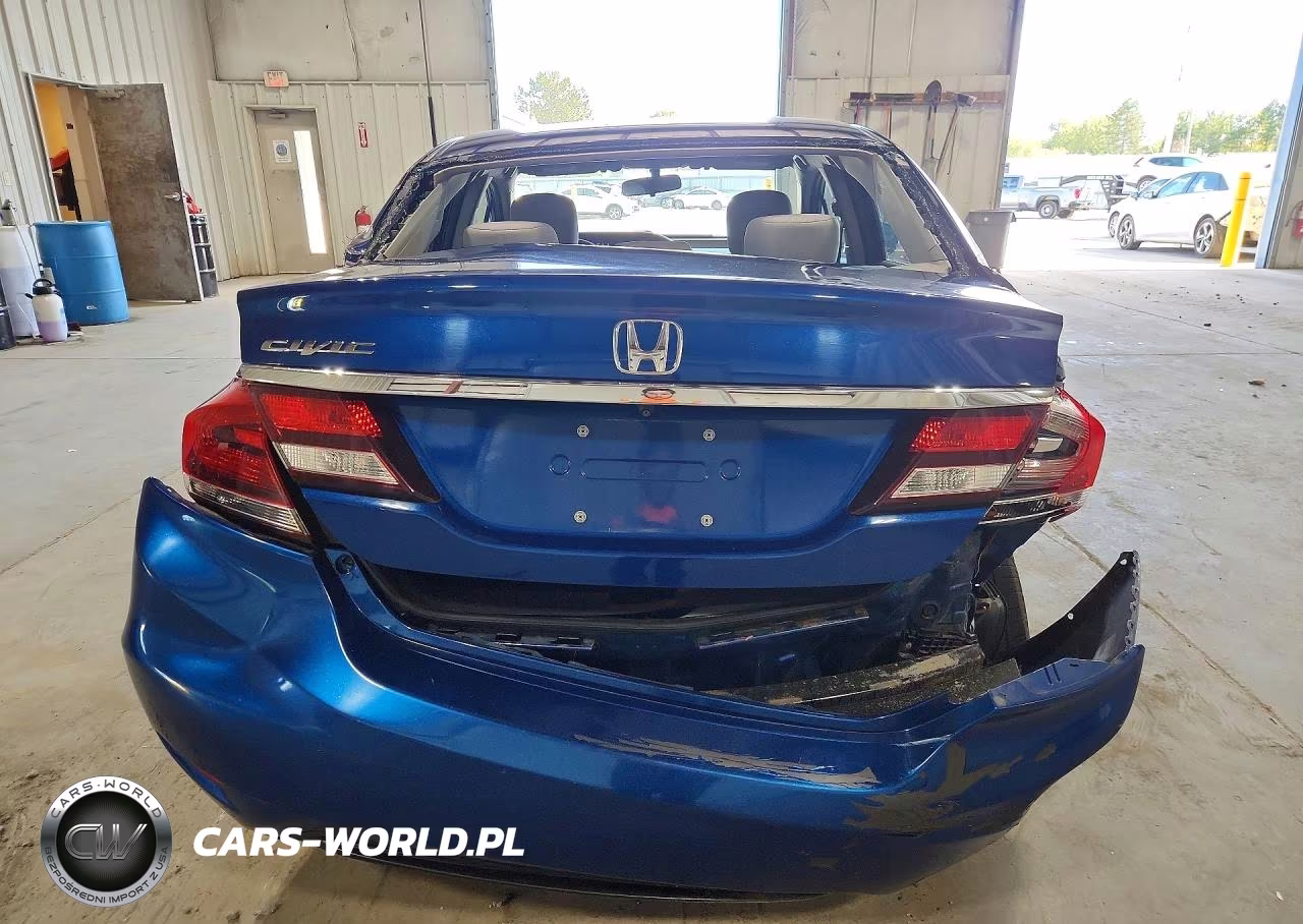 2015 Honda Civic Lx VIN:19XFB2F54FE276863 - 6