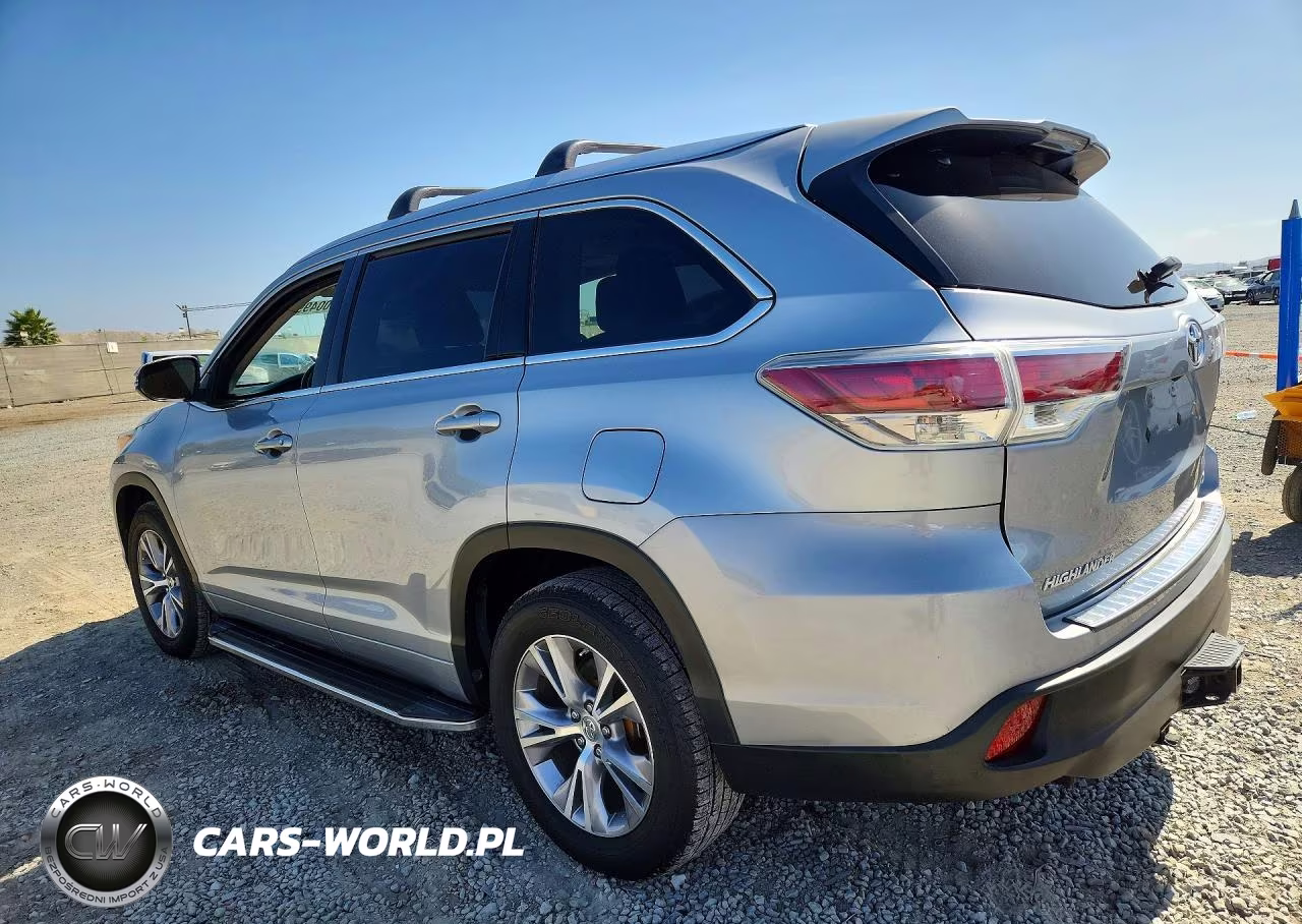 2015 Toyota Highlander Xle VIN:5TDKKRFH1FS077986 - 2