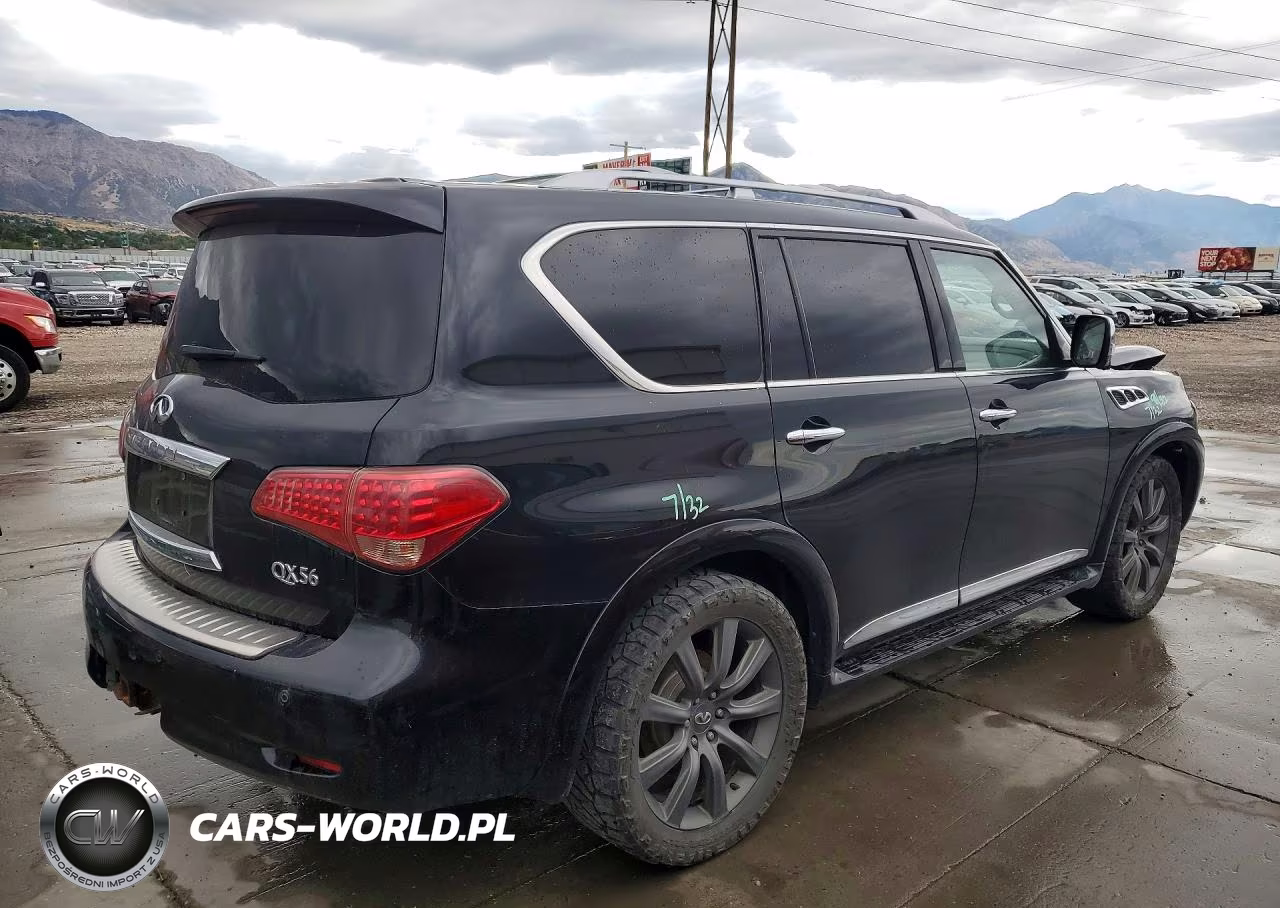 2013 Infiniti Qx56 Base VIN:JN8AZ2NEXD9061226 - 3