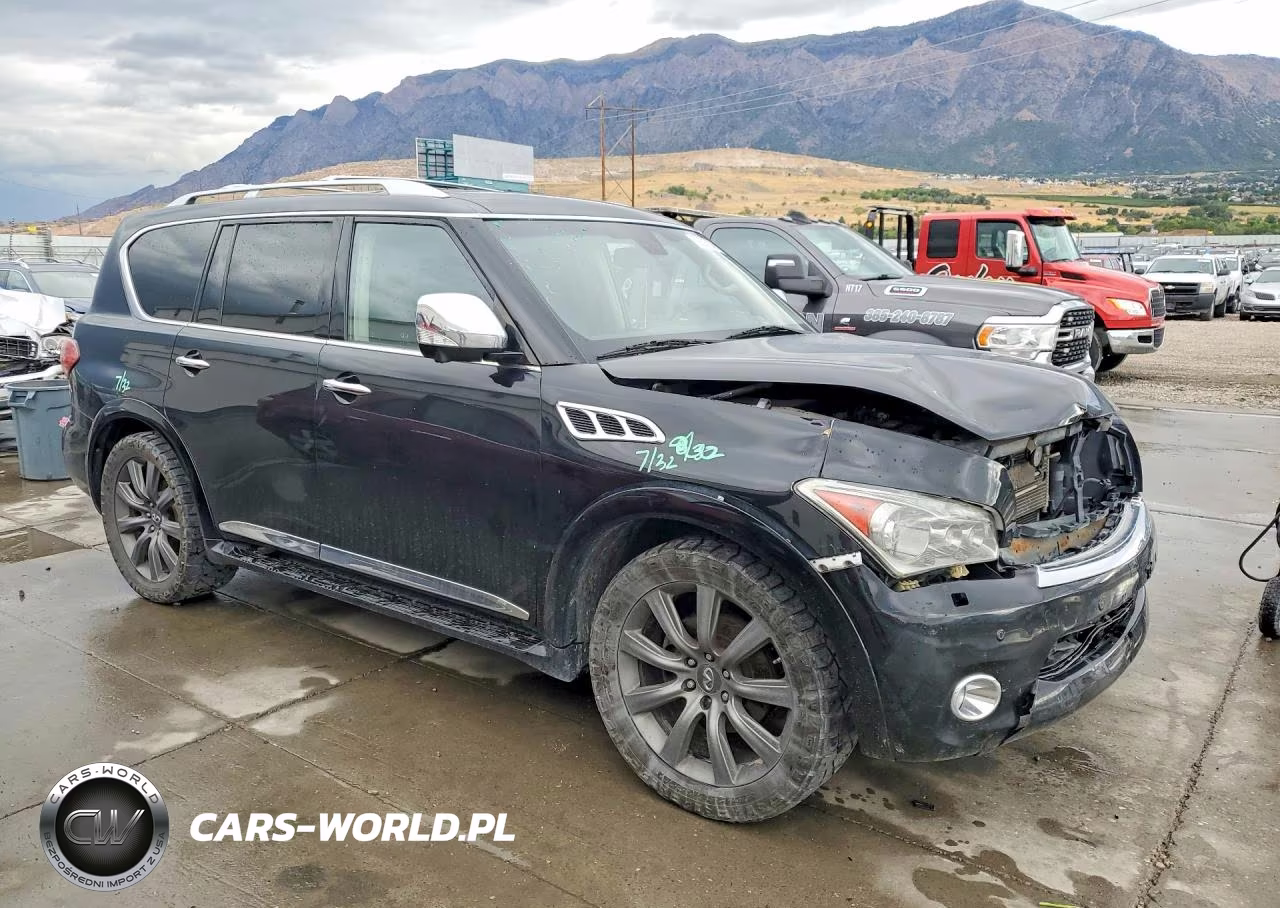 2013 Infiniti Qx56 Base VIN:JN8AZ2NEXD9061226 - 4