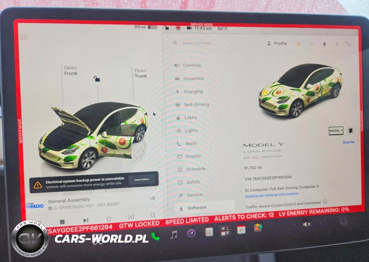 2023 Tesla Model Y VIN:7SAYGDEE2PF661294 - 9