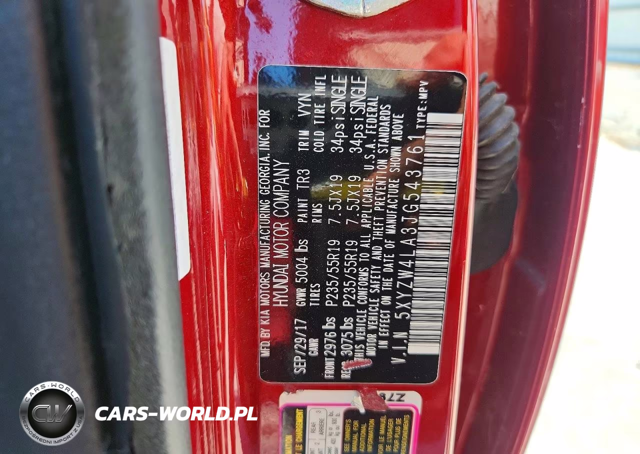 2018 Hyundai Santa Fe Sport 2.0T Ultimate VIN:5XYZW4LA3JG543761 - 12