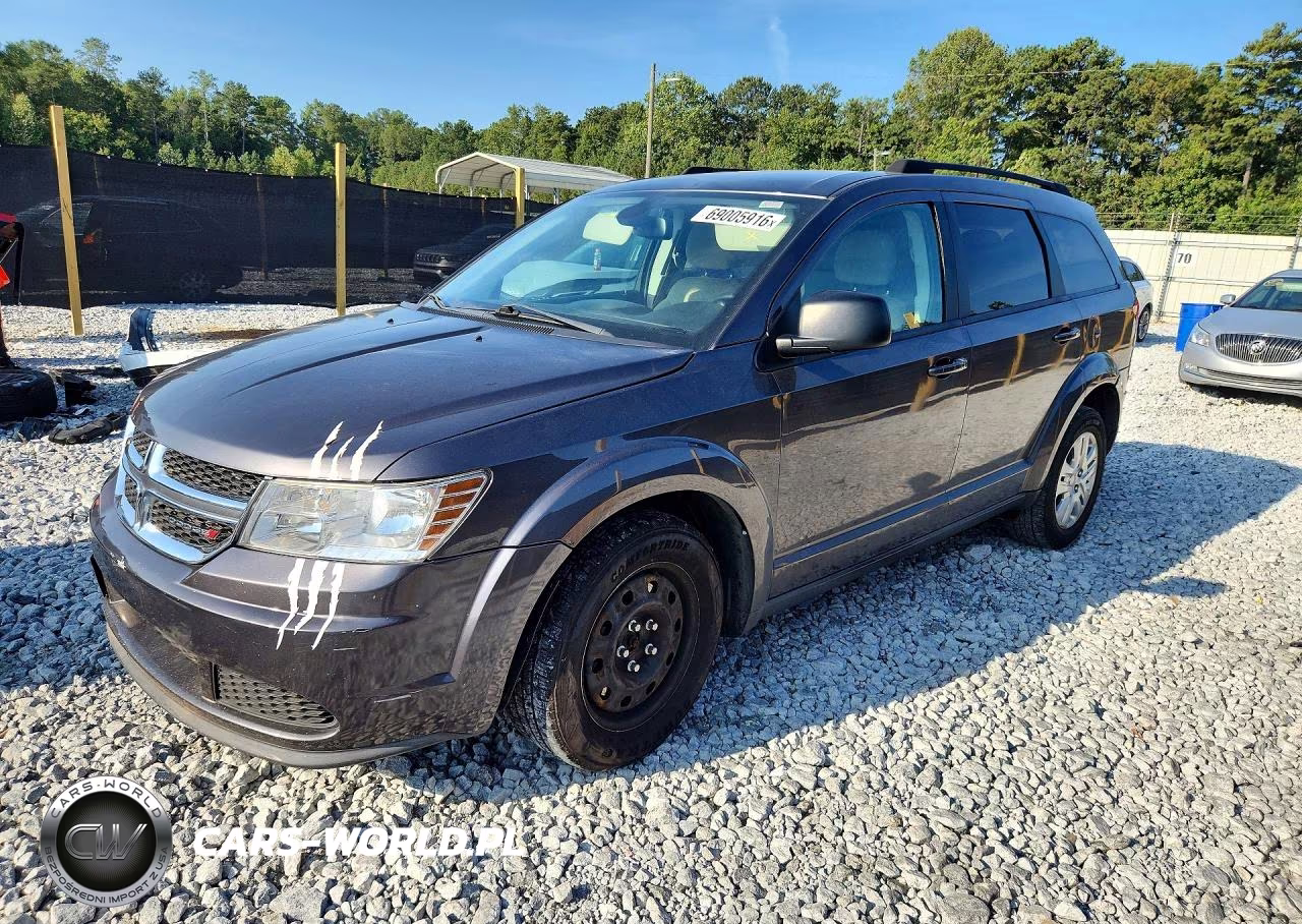 2020 Dodge Journey Se VIN:3C4PDCAB9LT268007 - 1