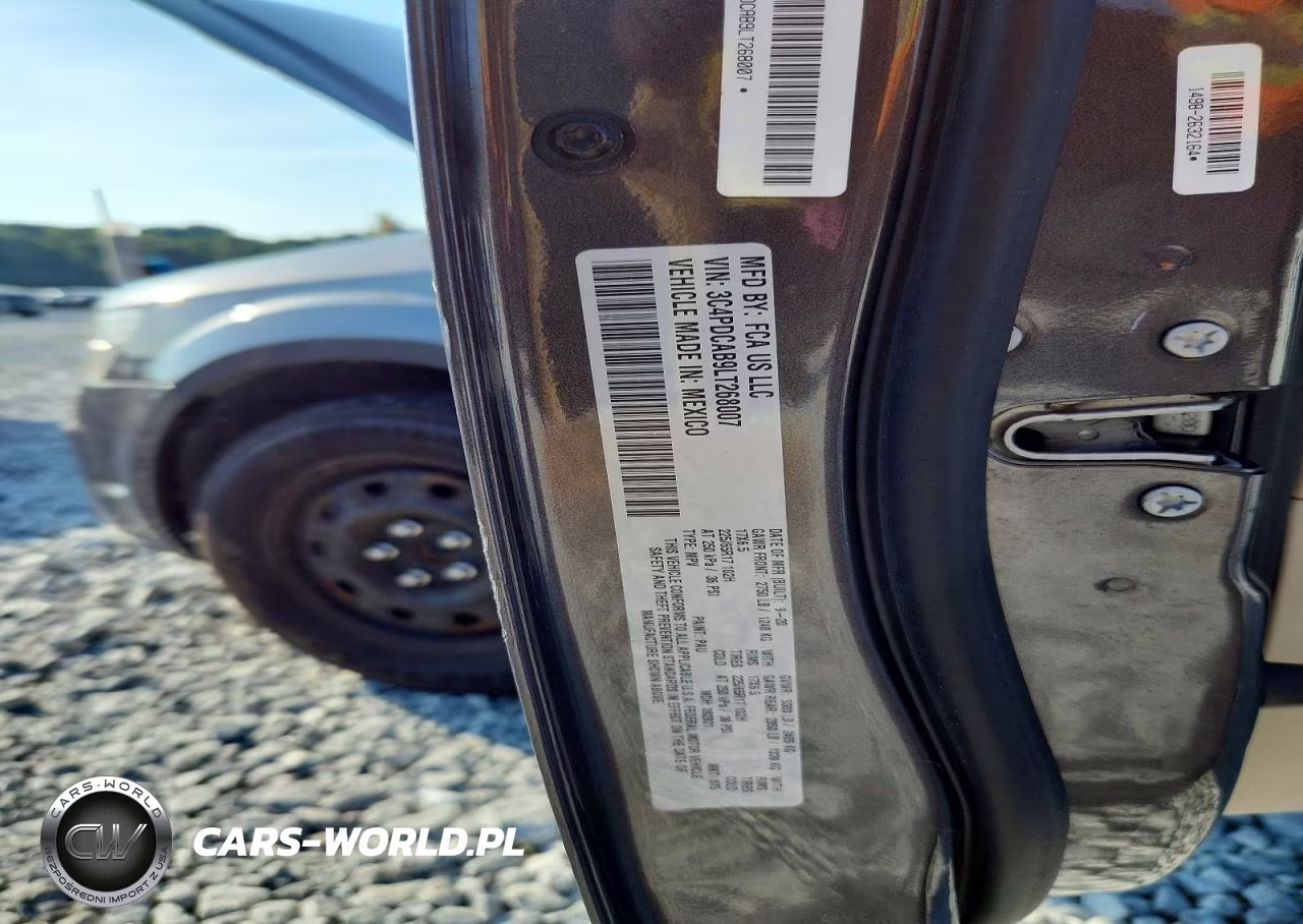 2020 Dodge Journey Se VIN:3C4PDCAB9LT268007 - 13