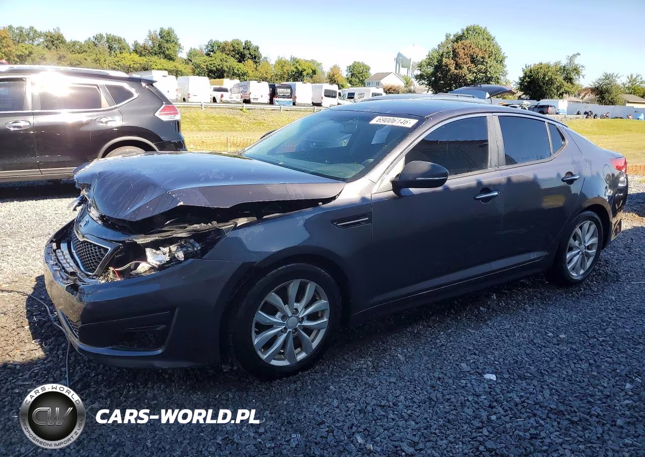 2015 Kia Optima Lx VIN:5XXGM4A70FG452253 - 1