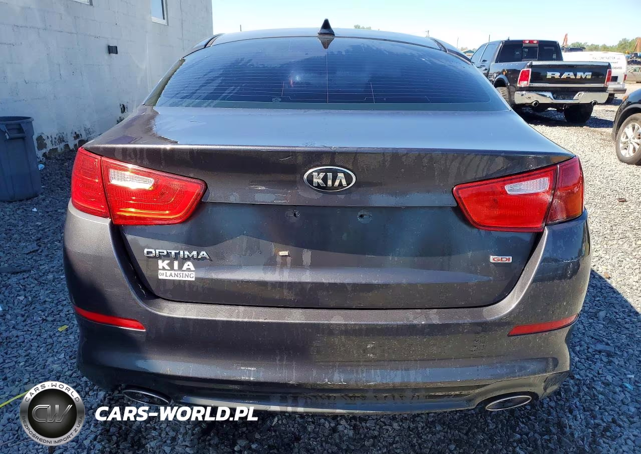 2015 Kia Optima Lx VIN:5XXGM4A70FG452253 - 6