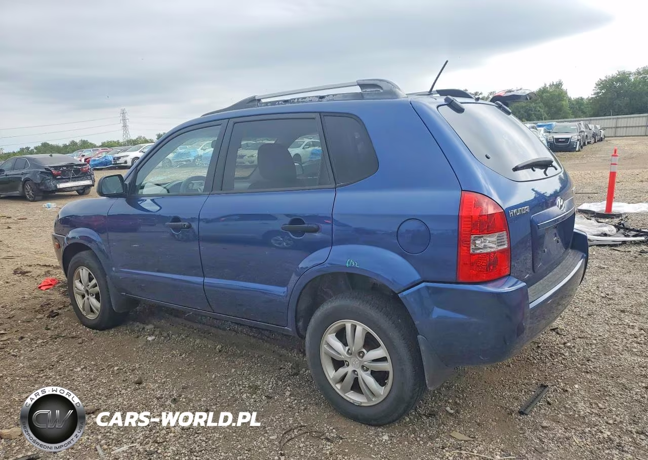 2009 Hyundai Tucson Gls VIN:KM8JM12B39U129574 - 2