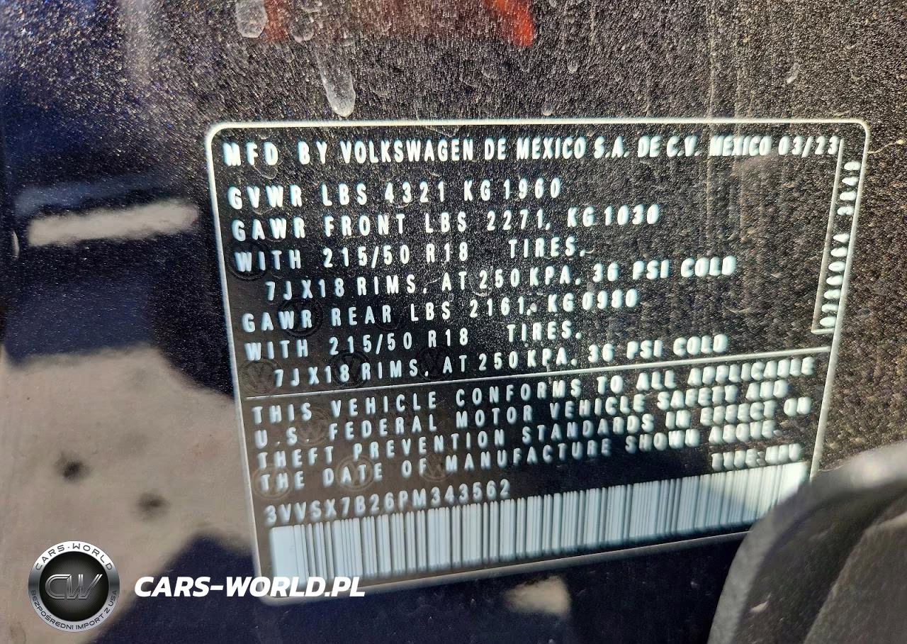 2023 Volkswagen Taos Se VIN:3VVSX7B26PM343562 - 14