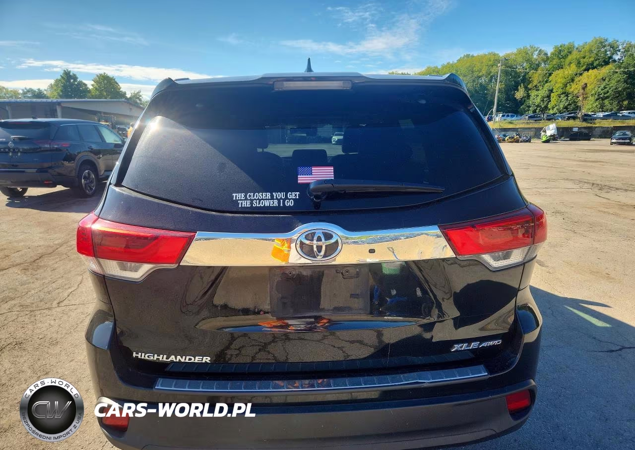 2018 Toyota Highlander Xle VIN:5TDJZRFH2JS538919 - 6