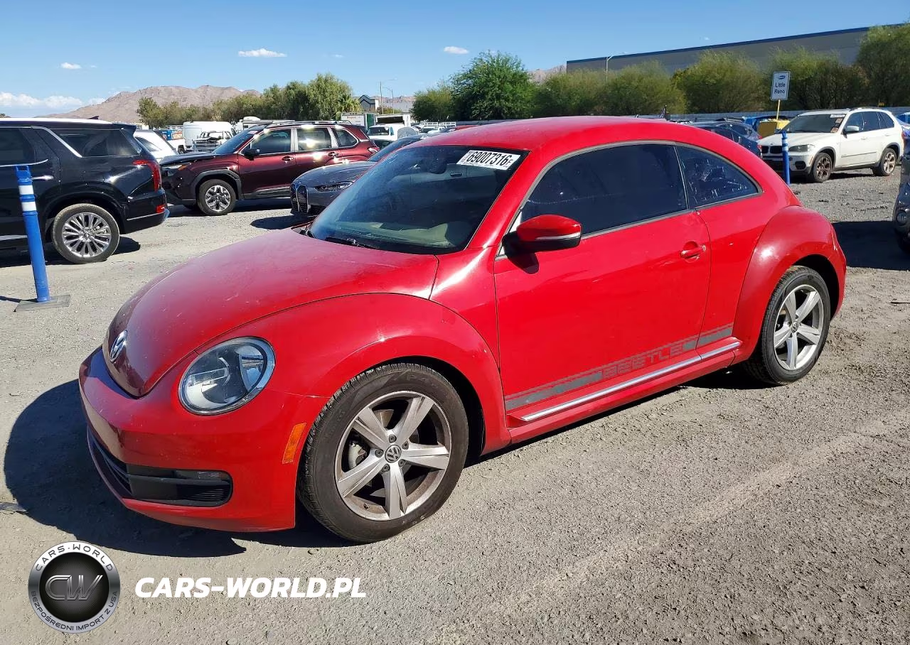 2012 Volkswagen Beetle VIN:3VWJP7AT9CM659727 - 1