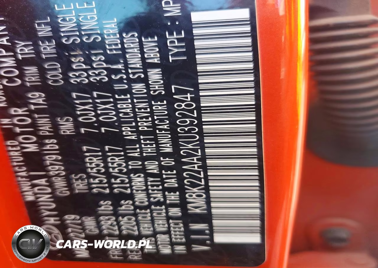 2019 Hyundai Kona Sel VIN:KM8K22AA2KU392847 - 13