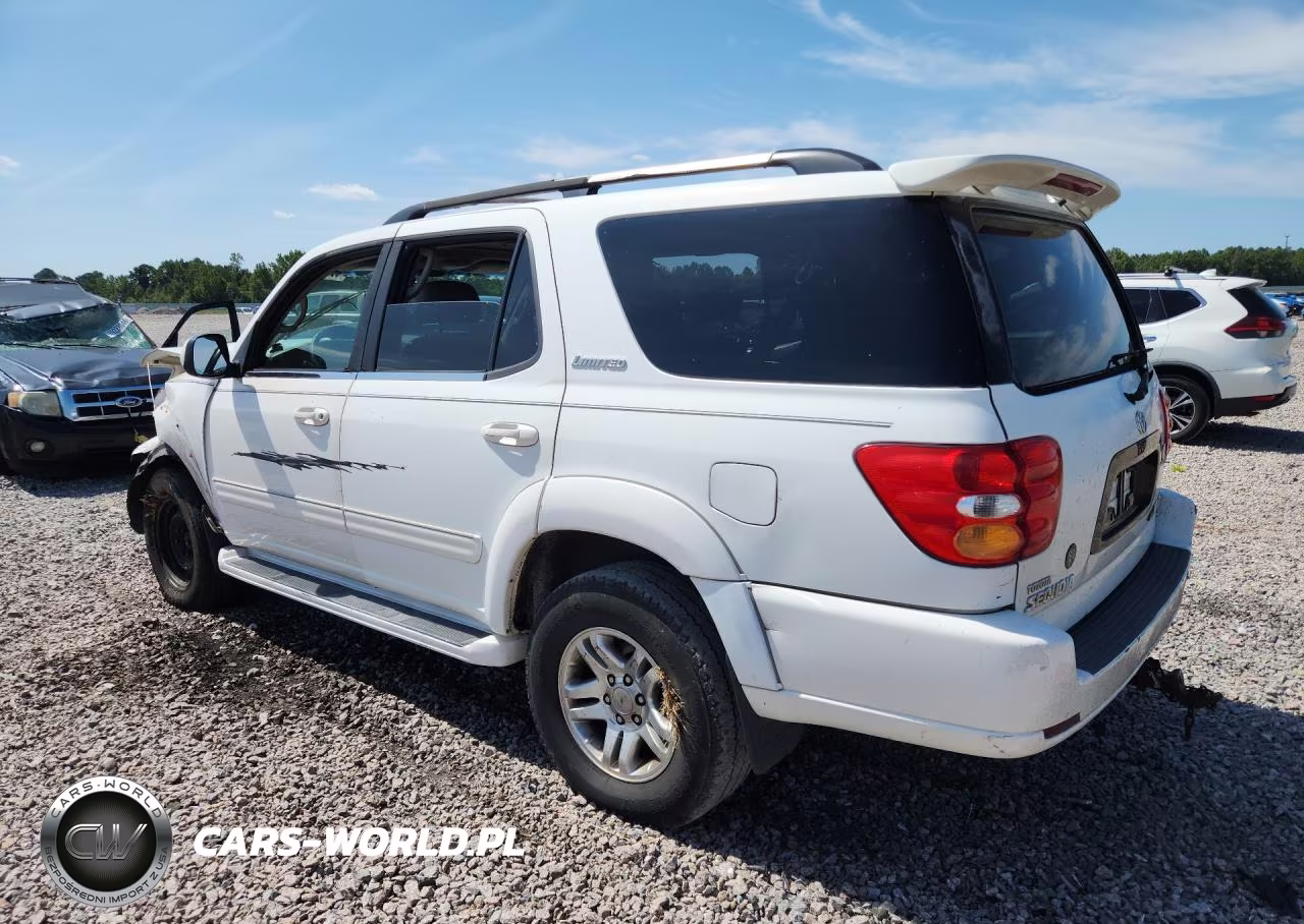 2001 Toyota Sequoia Limited VIN:5TDBT48A91S038328 - 2