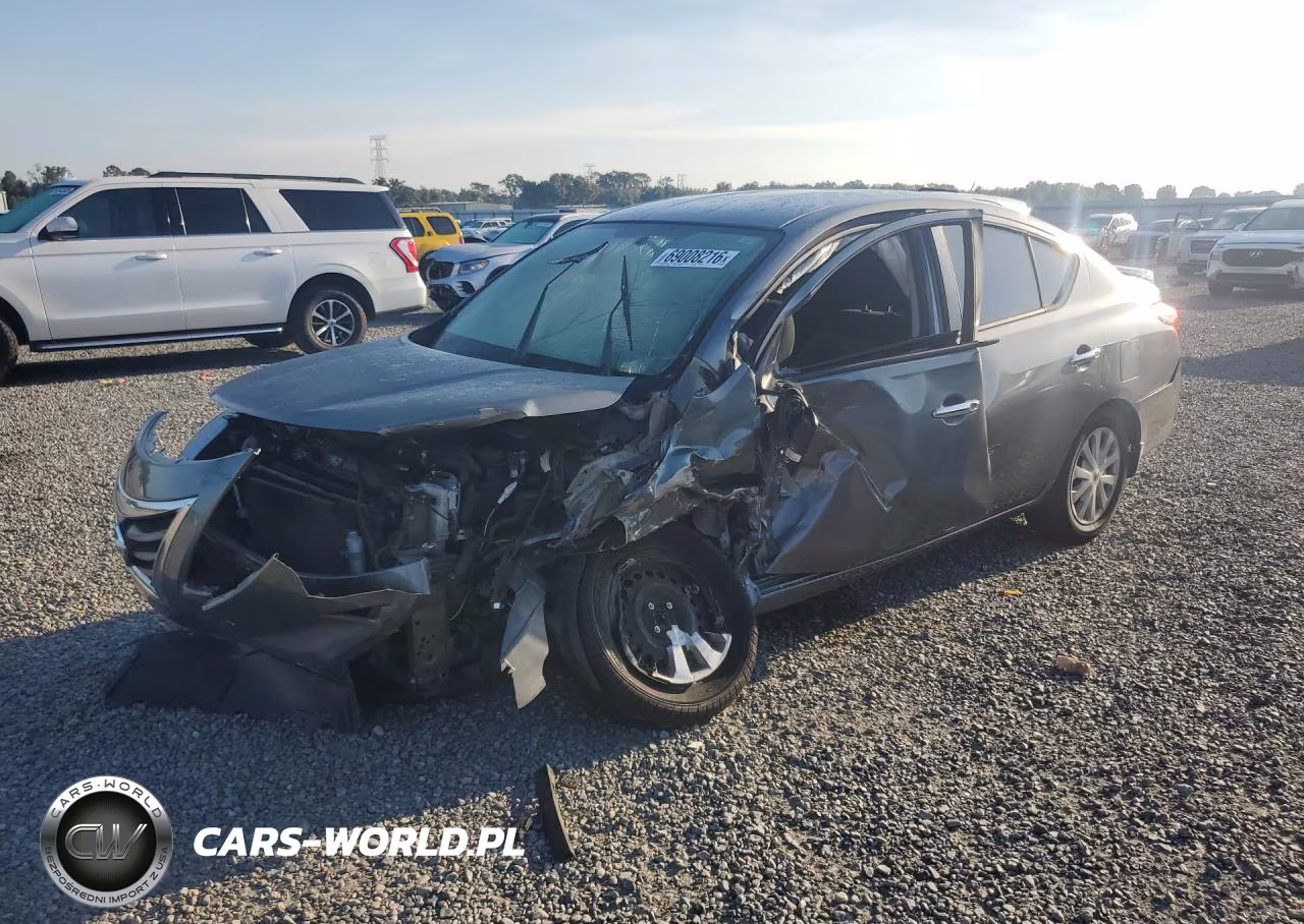 2017 Nissan Versa 1.6 Sv VIN:3N1CN7AP0HL902197 - 1