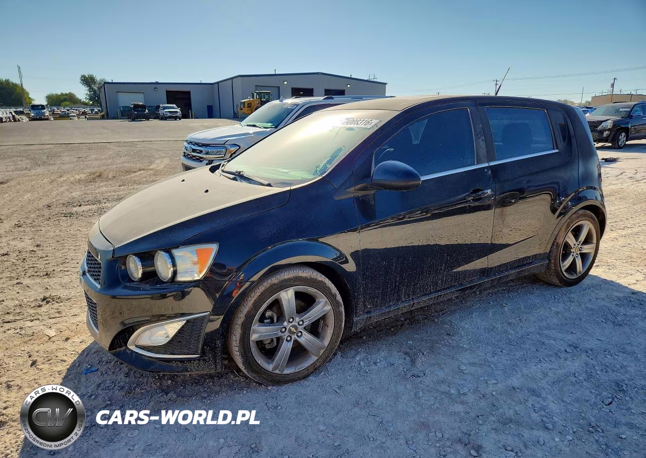 2013 Chevrolet Sonic Rs VIN:1G1JG6SB3D4221097 - 1