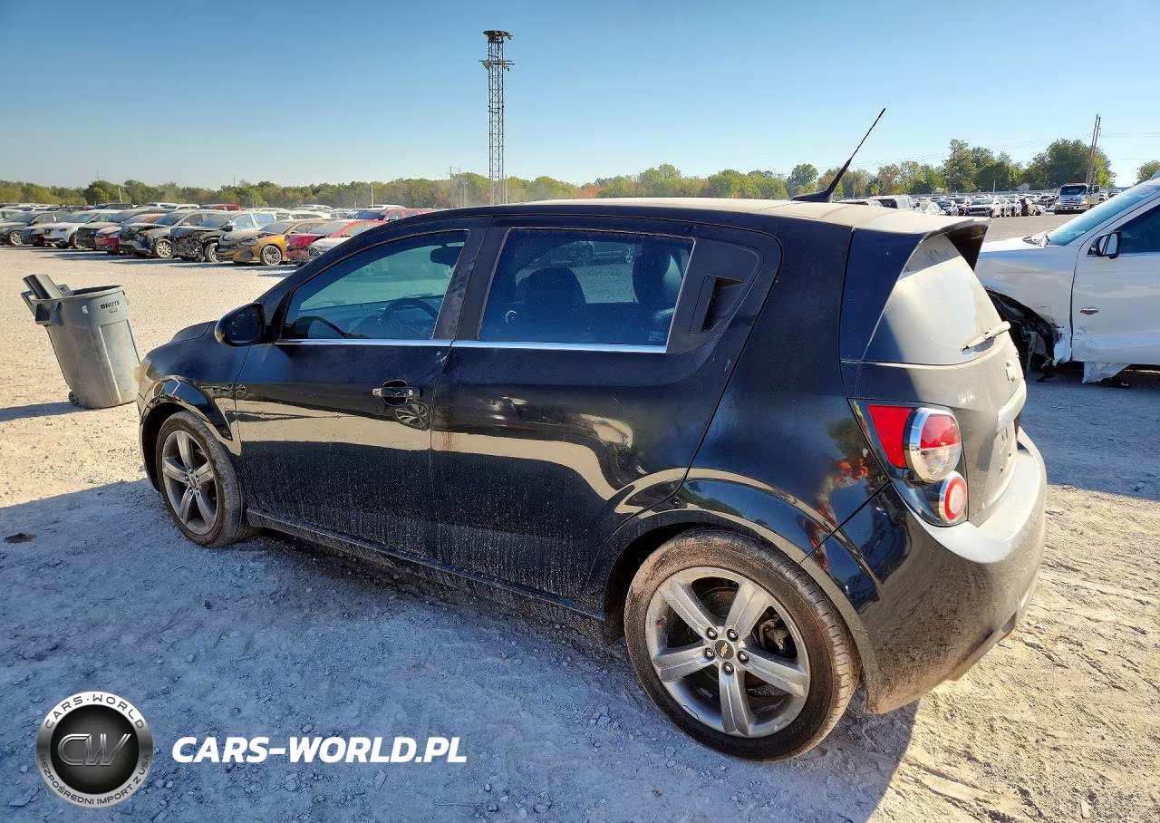 2013 Chevrolet Sonic Rs VIN:1G1JG6SB3D4221097 - 2