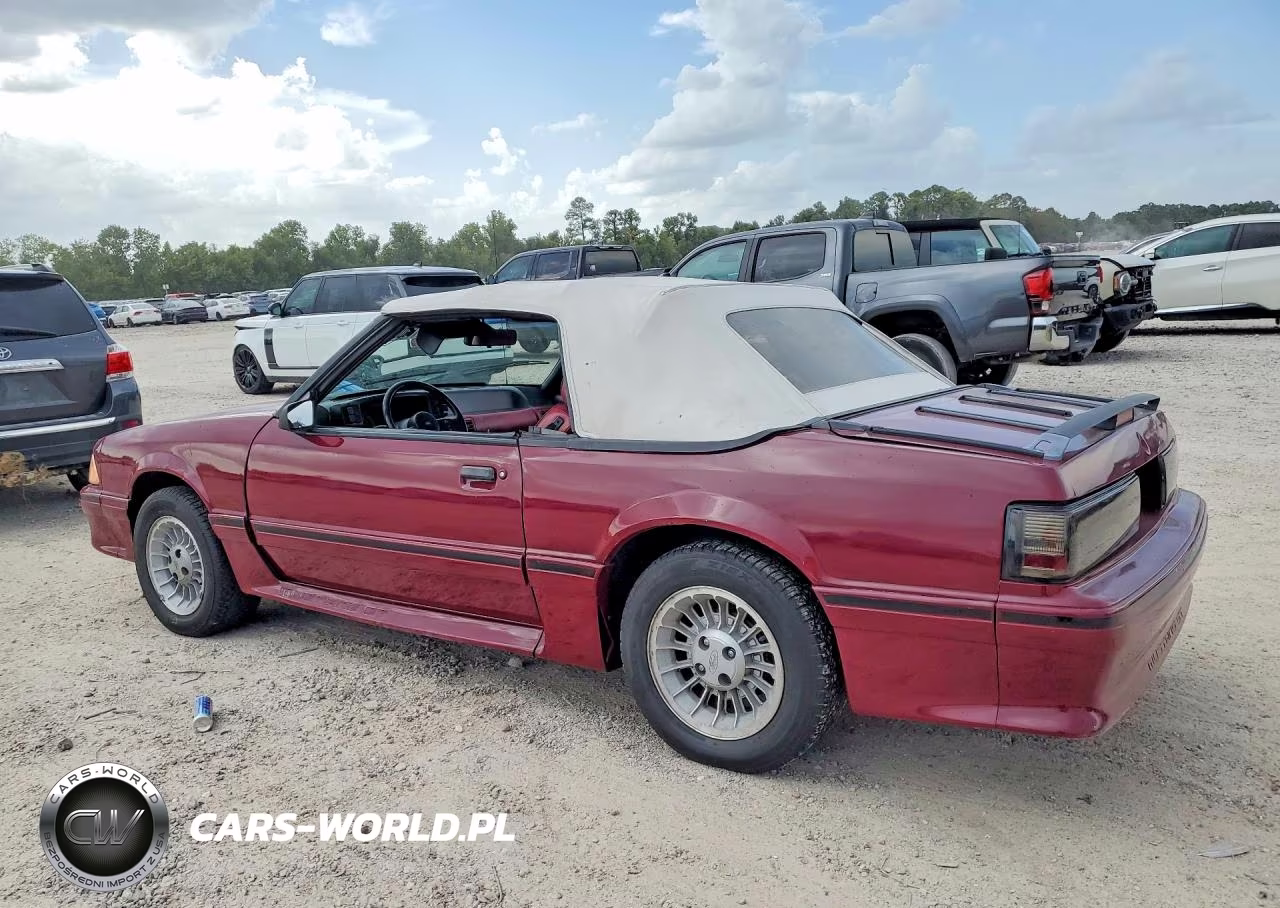 1987 Ford Mustang Gt VIN:1FABP45E9HF259570 - 2
