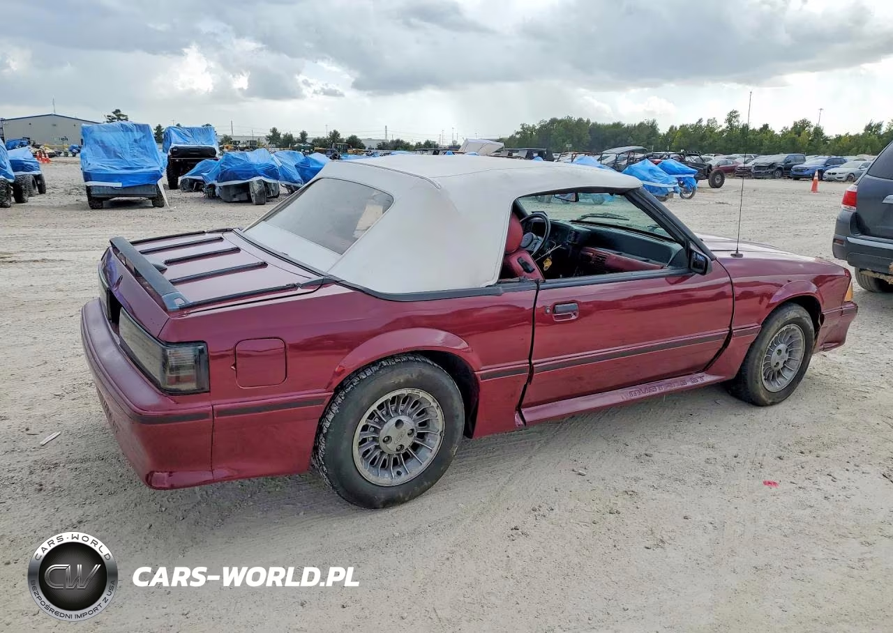 1987 Ford Mustang Gt VIN:1FABP45E9HF259570 - 3