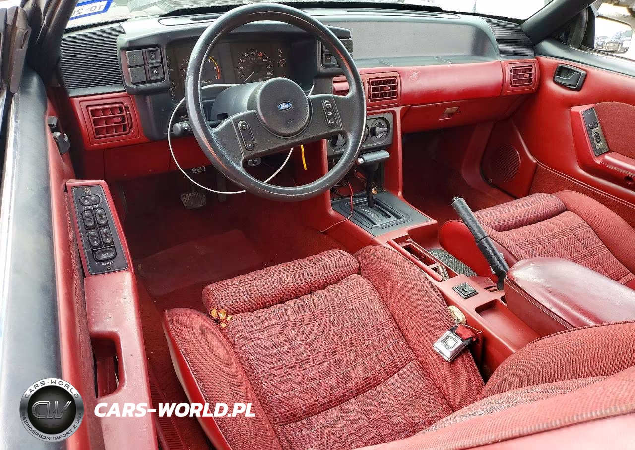 1987 Ford Mustang Gt VIN:1FABP45E9HF259570 - 9