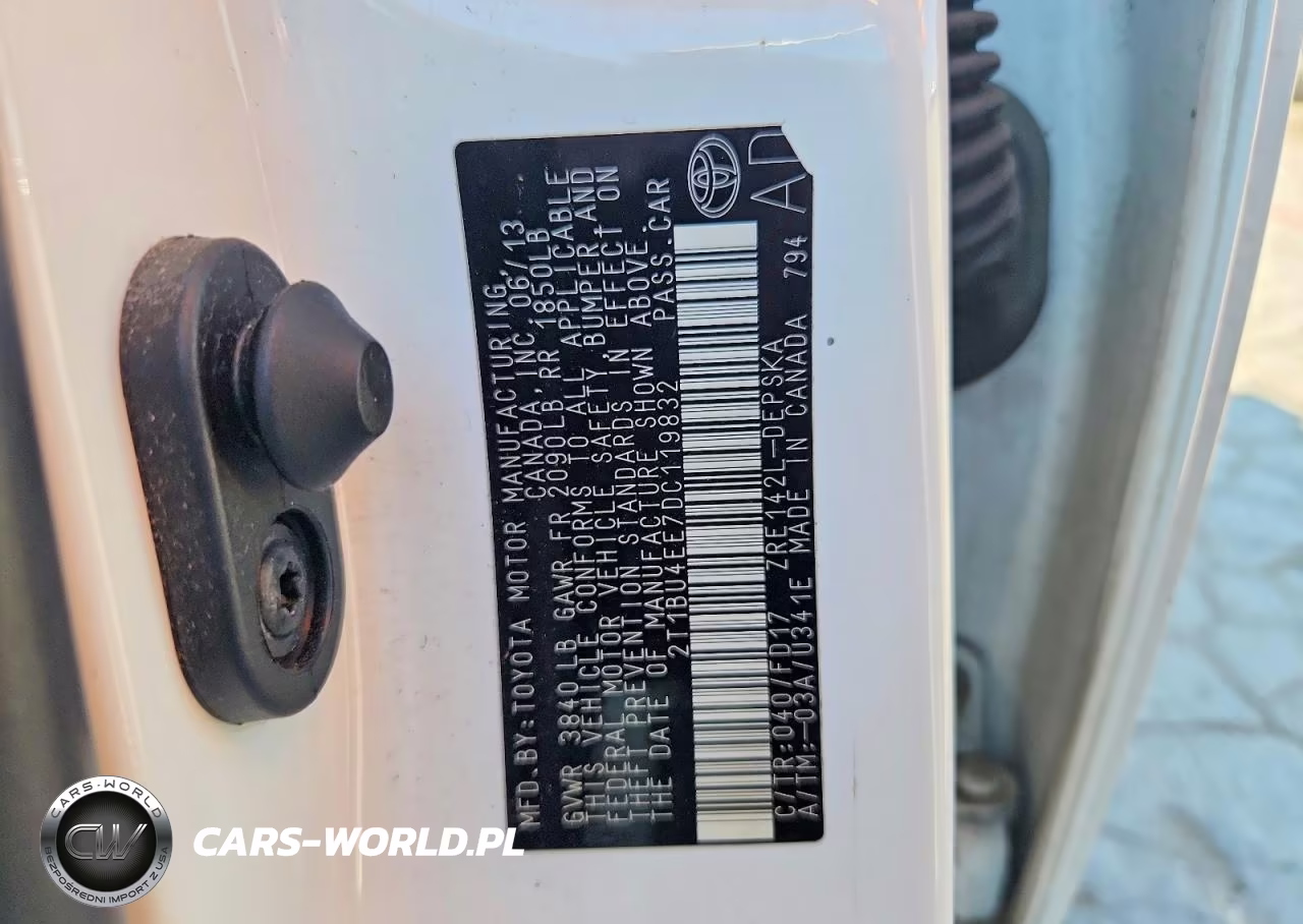 2013 Toyota Corolla S VIN:2T1BU4EE7DC119832 - 13