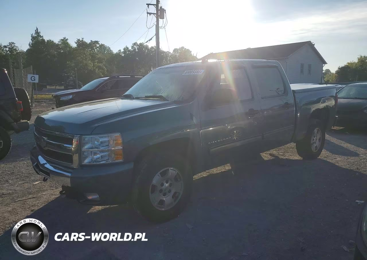 2010 Chevrolet Silverado K1500 Lt VIN:3GCRKSE38AG176484 - 1