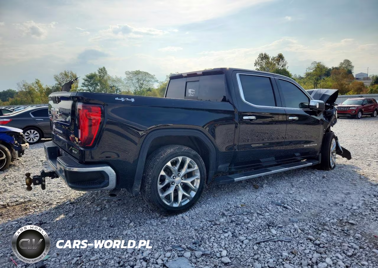 2021 GMC Sierra K1500 Slt VIN:3GTU9DET6MG209942 - 3