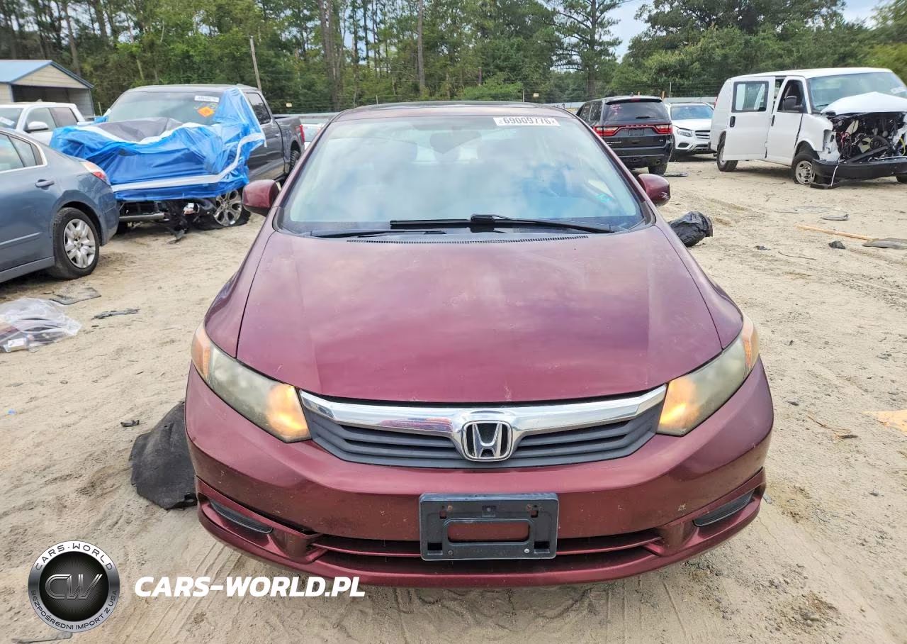 2012 Honda Civic Ex VIN:2HGFB2F80CH533335 - 5