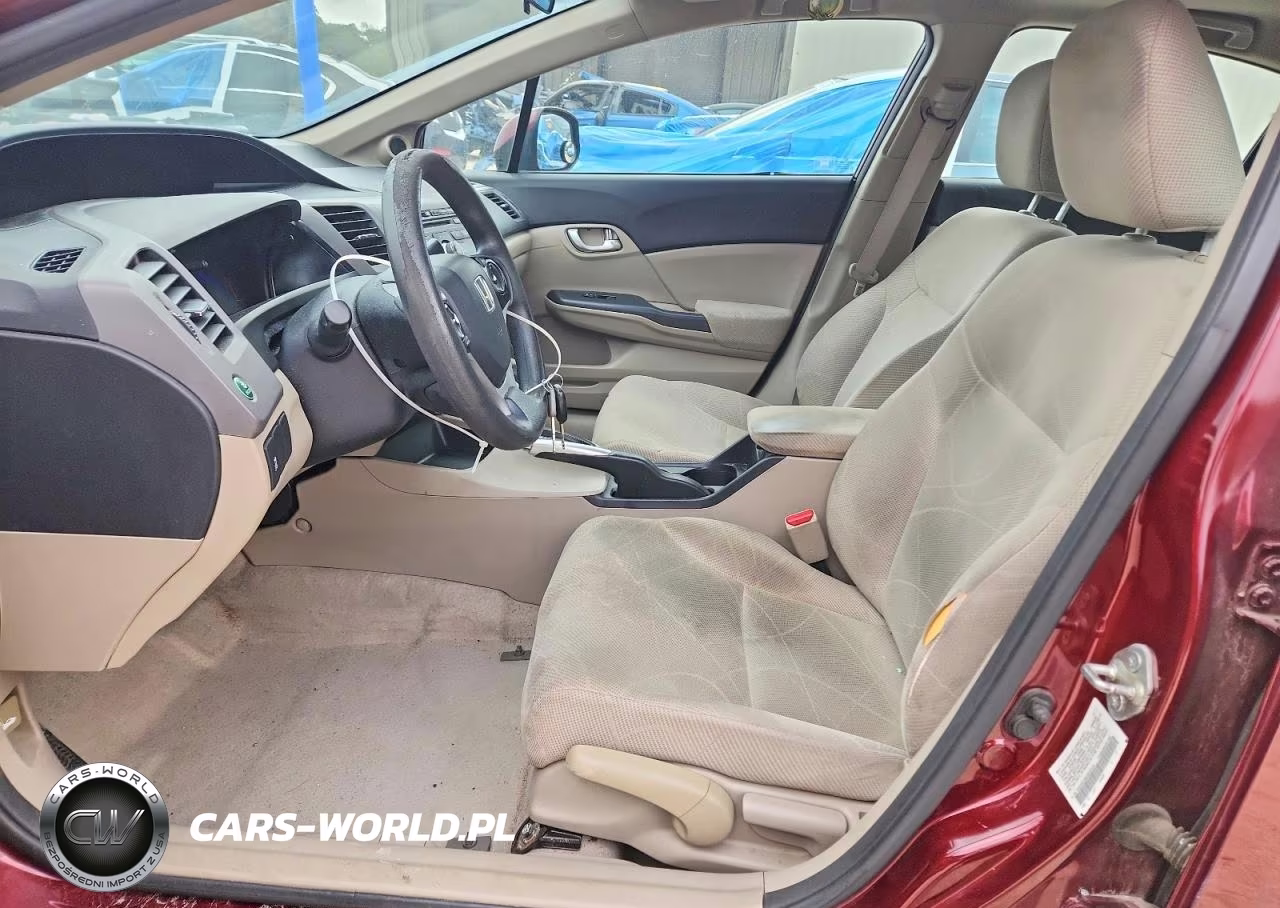 2012 Honda Civic Ex VIN:2HGFB2F80CH533335 - 7