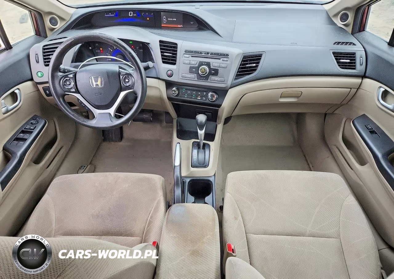 2012 Honda Civic Ex VIN:2HGFB2F80CH533335 - 8