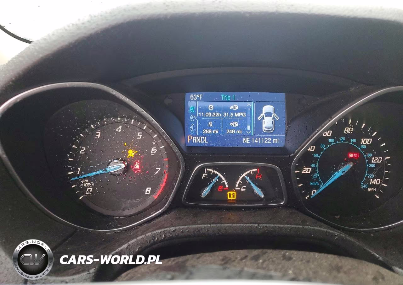 2014 Ford Focus Se VIN:1FADP3F27EL421037 - 9